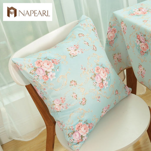 Cushion cover floral design rustic on sofa pillowcase for home decoration textile fabrics cushion