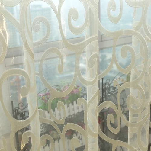 Fashion fashion curtain window screening finished product quality curtain