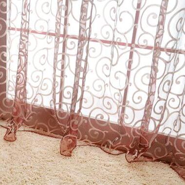 Fashion fashion curtain window screening finished product quality curtain