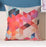 Geometry colorful printedpillow linen cushion abstract brief north european style cushion sofa throw pillow