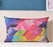 Geometry colorful printedpillow linen cushion abstract brief north european style cushion sofa throw pillow