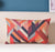 Geometry colorful printedpillow linen cushion abstract brief north european style cushion sofa throw pillow