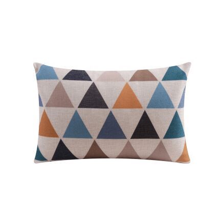 Nordic style geometry pillow brief sofa fluid cushion throw decorative pillows bed car sushion
