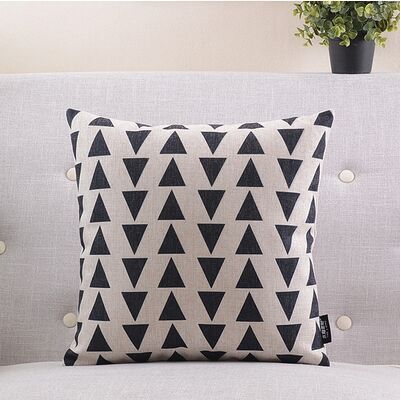 Hot-selling brief fashion pillow geometry abstract fluid cushion sofa cushion