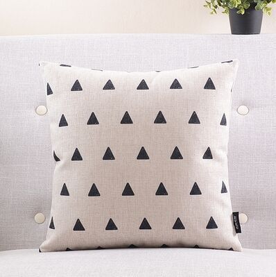 Hot-selling brief fashion pillow geometry abstract fluid cushion sofa cushion