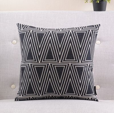 Hot-selling brief fashion pillow geometry abstract fluid cushion sofa cushion