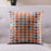 Wood massifs geometry fluid pillow cushion color block sofa office cushion