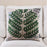 Green plant of leaves pillow massifs fluid flowers and cushion american style sofa throw pillows
