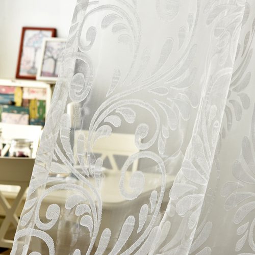 Rustic style window treatments 3d curtains with tulle curtains kitchen door curtain home decoration window blinds