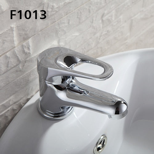 FRAP mini Stylish elegant Bathroom Basin Faucet Brass Vessel Sink Water Tap Mixer Chrome Finish  F1013  F1036