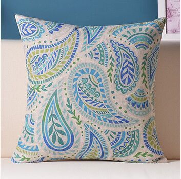 American style elegant decorative pattern abstract geometry fresh decoration car kaozhen home cushion fluid pillow