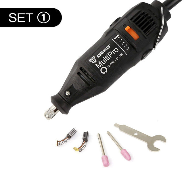 DEKO 220V 130W Dremel Style Electric Rotary Tool