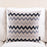 Wood classic black-and-white fluid pillow car cushion sofa lumbar pillow ofhead cushion