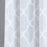 Modern geometric faux linen curtain semi-sheer jacquard kitchen short curtains bedroom living room curtains window treatments
