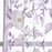 Floral tulle curtains modern sheer fabrics purple home textile kitchen door curtains short curtains living room window treatment
