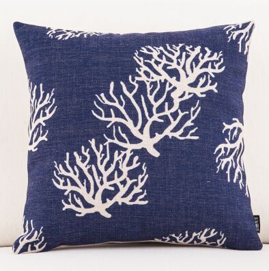Linen stripe cushion brief small fresh fluid rustic sofa pillow core