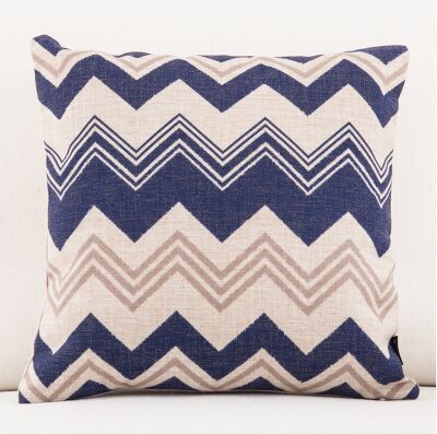 Linen stripe cushion brief small fresh fluid rustic sofa pillow core
