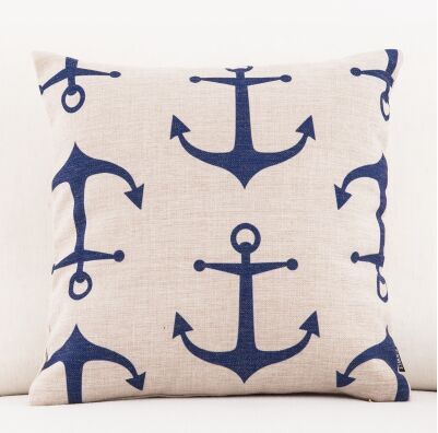 Linen stripe cushion brief small fresh fluid rustic sofa pillow core