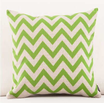 Linen stripe cushion brief small fresh fluid rustic sofa pillow core