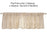 Jacquard short curtain valance kitchen curtain home living room door balcony window treatment modern curtain geometrics
