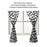Short curtain valance kitchen window small organza jacquard fabrics black white beige sheer curtain panel tulle window treatment