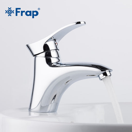 Frap Brass bathroom Basin Taps Faucets Mixer hot and cold water mixer bath sink tap faucet Chrome Finished torneira F1001