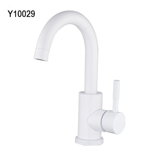 Frap New 1 set Bathroom Basin Mixer 304 Stainless Steel Body Basin Faucets Cold & Hot Water Basin Mixer Home Improvement Y10026