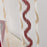 NAPEARL Stirped tulle curtains modern window treatments white sheer fabrics ready made jacquard kitchen door curtains balcony