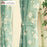 NAPEARL Fresh flowers green curtain Korea living room bedroom fabrics children room window treatment modern kitchen curtain door
