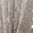 NAPEARL Red curtains window treatments semi-blackout curtains 3d fashion design modern curtains for living room