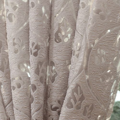 NAPEARL Red curtains window treatments semi-blackout curtains 3d fashion design modern curtains for living room