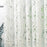 Ready made semi-blackout curtains blind panel fabrics for window purple curtains living room window treatment purple black white