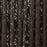 Ready made semi-blackout curtains blind panel fabrics for window purple curtains living room window treatment purple black white