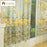 NAPEARL Fashion design modern transparent tulle curtains window treatments living room children bedroom colorful yellow sheer