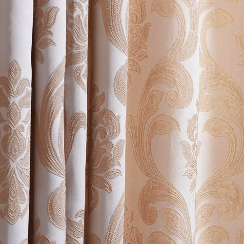 NAPEARL Curtain window living room jacquard fabrics luxury semi-blackout curtains panel living room curtains short black curtain