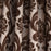 NAPEARL Curtain window living room jacquard fabrics luxury semi-blackout curtains panel living room curtains short black curtain