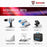 DEKO GCD18DU3 Electric Impact Drill Power Driver 18-Volt DC Lithium-Ion Battery Screwdriver Cordless Drill 13mm 50N.m 2-Speed