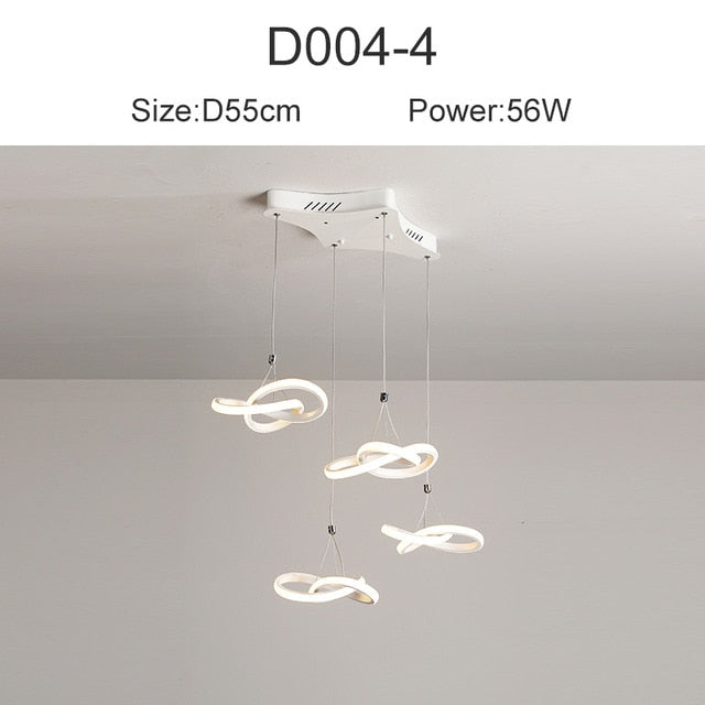 Modern Acrylic LED Pendant Lights Loft Decor For Kitchen Dining room Ceiling Hanglamp lustres para sala Pendant Lighting