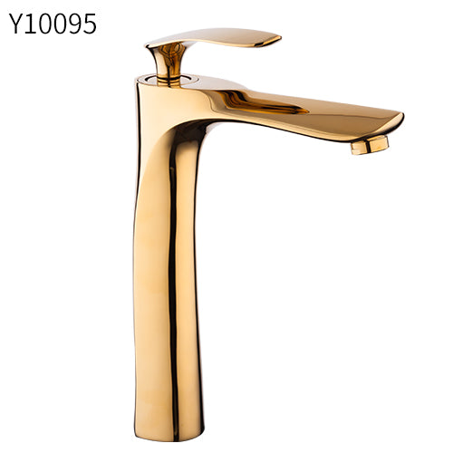 FRAP 7 colors tall Basin Faucets Bathroom Faucet Hot and Cold Water Mixer Tap Chrome Brass Toilet Sink Water Heightening Crane