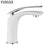 Frap  4 colors bath Basin Faucet Bathroom Faucets taps Solid White black Brass Cold & Hot Water Single Handle Sink Tap Mixer