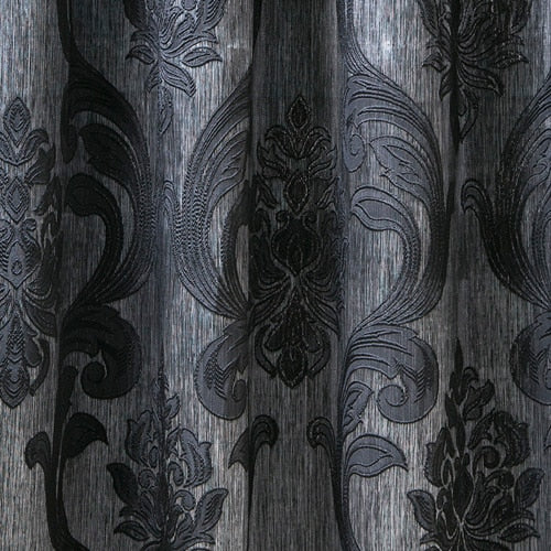 NAPEARL Short kitchen window grommet top treatments modern curtain for living room ready made jacquard semi-blackout curtains