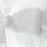 NAPEARL Classic Textured Striped Curtain Textured Weave Drapes Cheap Soft Pure White Tulle Sheer Yarn Curtains for Bedroom