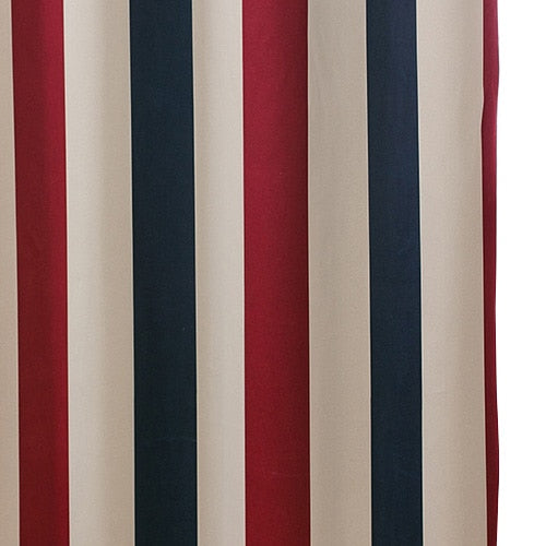 Short striped ready made grommet top treatments living room window curtains for modern blackout curtains for  window curtains
