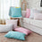 Decorative throw pillows star design 100% cotton cushion cover for bedding sofa home car cushion