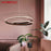Modern LED Pendant Lights luminaire suspendu Light Fixtures For Living room Dining room lampara colgante de techo Hanging Lamp