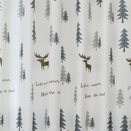 NAPEARL All-match Cartoon Tree Kids Room Curtain Darkening Screening Drapes Classic Semi-shade Elegant Window Pencil Pleat Panel