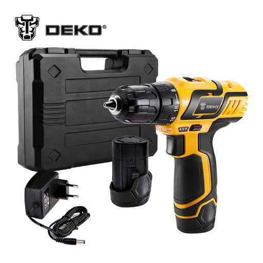 DEKO GCD10.8DU3 10.8V DC  Household Lithium-Ion Battery Cordless Drill