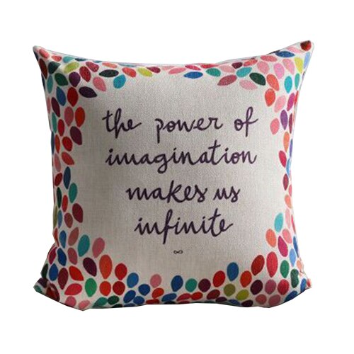 NAPEARL Manufactured Dot Printed Floral Cushion Cover for Living Room Sofa Pillowcase Cotton Chair Pillow High Quality Fabrics