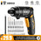 DEKO DCS3.6DU2 Cordless Electric Screwdriver Rechargeable Power battery Screwdriver Twistable Handle LED Torch Household DIY