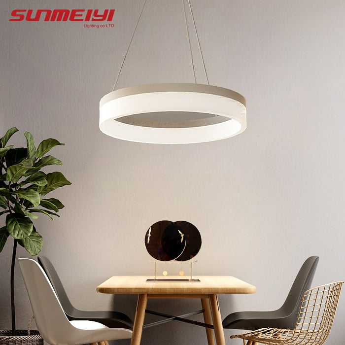 2019 Simple LED Pendant Lights For Bedroom lamparas colgantes pendientes Home Decoration Lamp Lighting hanglamp luminaire